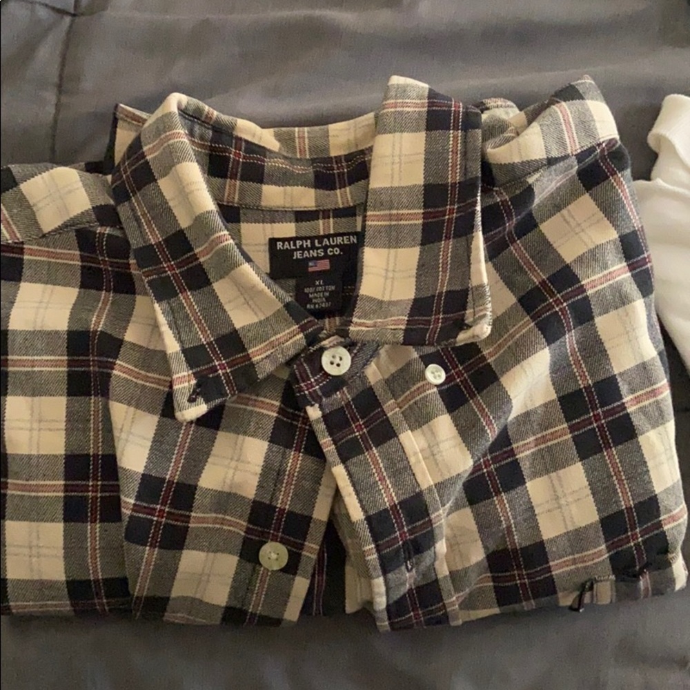 ralph lauren button down